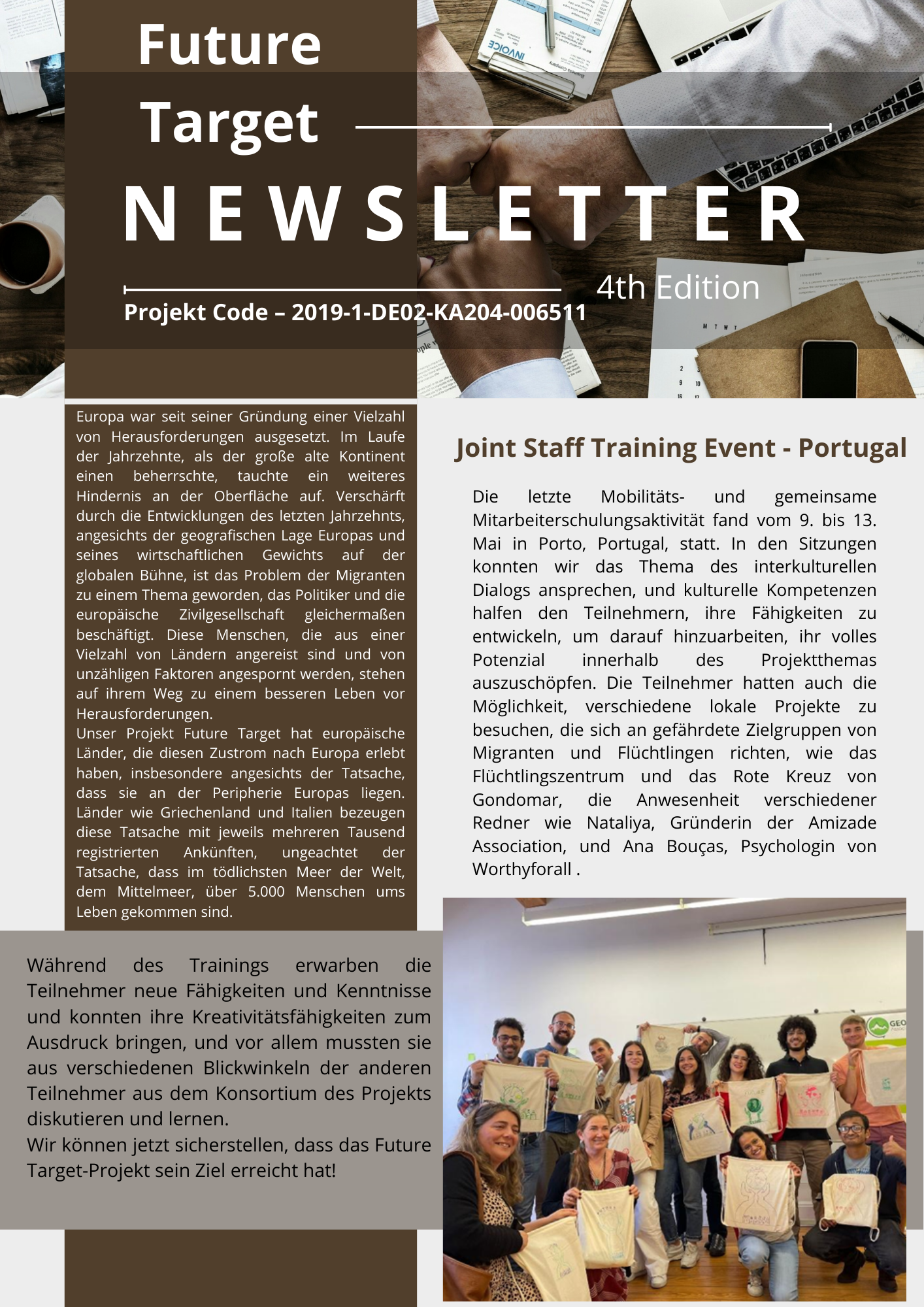 You are currently viewing Newsletter Nr. 4